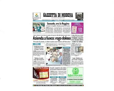 Gazzetta di Modena 7 dicembre 2009