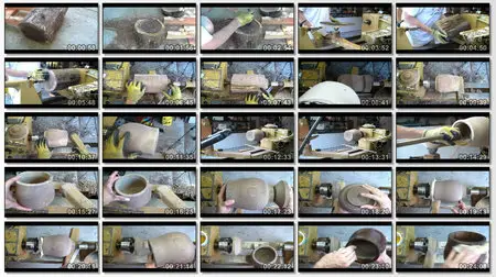 Woodturning - Turning a Walnut Calabash Bowl