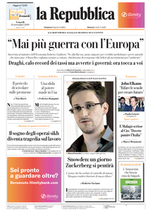 la Repubblica - 13 Settembre 2019