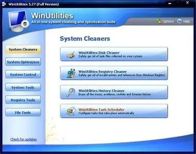 WinUtilities ver.5.27