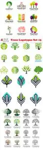 Vectors - Trees Logotypes Set 15