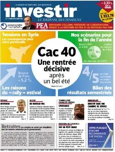 Investir N 2069 - 31 Aout au 6 Septembre 2013