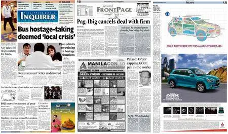Philippine Daily Inquirer – September 04, 2010