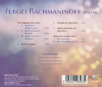 Trio RoVerde - Sergei Rachmaninov: Trio Élégiaque No. 2 Op. 9 (2023)