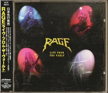 Rage - Live From The Vault (1997) [Victor, VICP-18015, Japan]