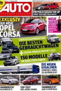 Autostrassenverkehr Magazin No 05 2012 vom 1. 2. 2012