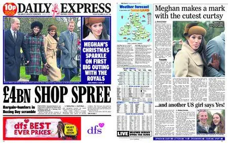 Daily Express – December 26, 2017