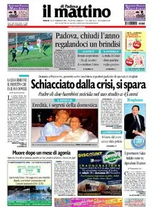IL MATTINO DI PADOVA 18 DICEMBRE 2009