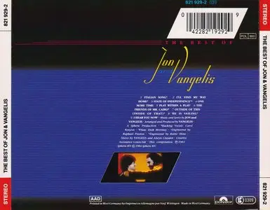 Jon & Vangelis - The Best Of Jon & Vangelis (1984)