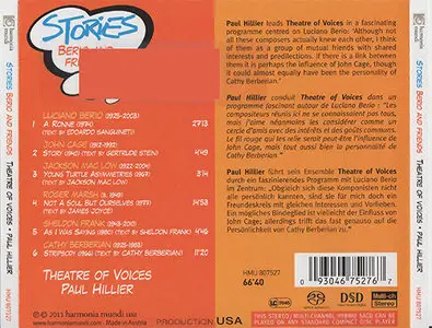 Theatre of Voices - Paul Hillier - Stories: Berio And Friends (2011) {Hybrid-SACD // ISO & FLAC}  [RE-UP]