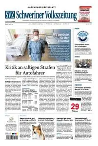 Schweriner Volkszeitung Hagenower Kreisblatt - 29. Februar 2020