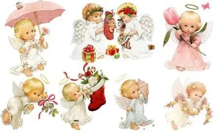 Angels - PNG Clipart for Photoshop