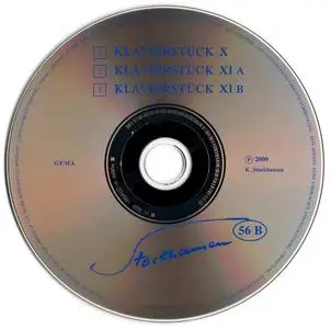 Karlheinz Stockhausen - Klavierstücke (2000) {3CD Set Stockhausen-Verlag No. 56}