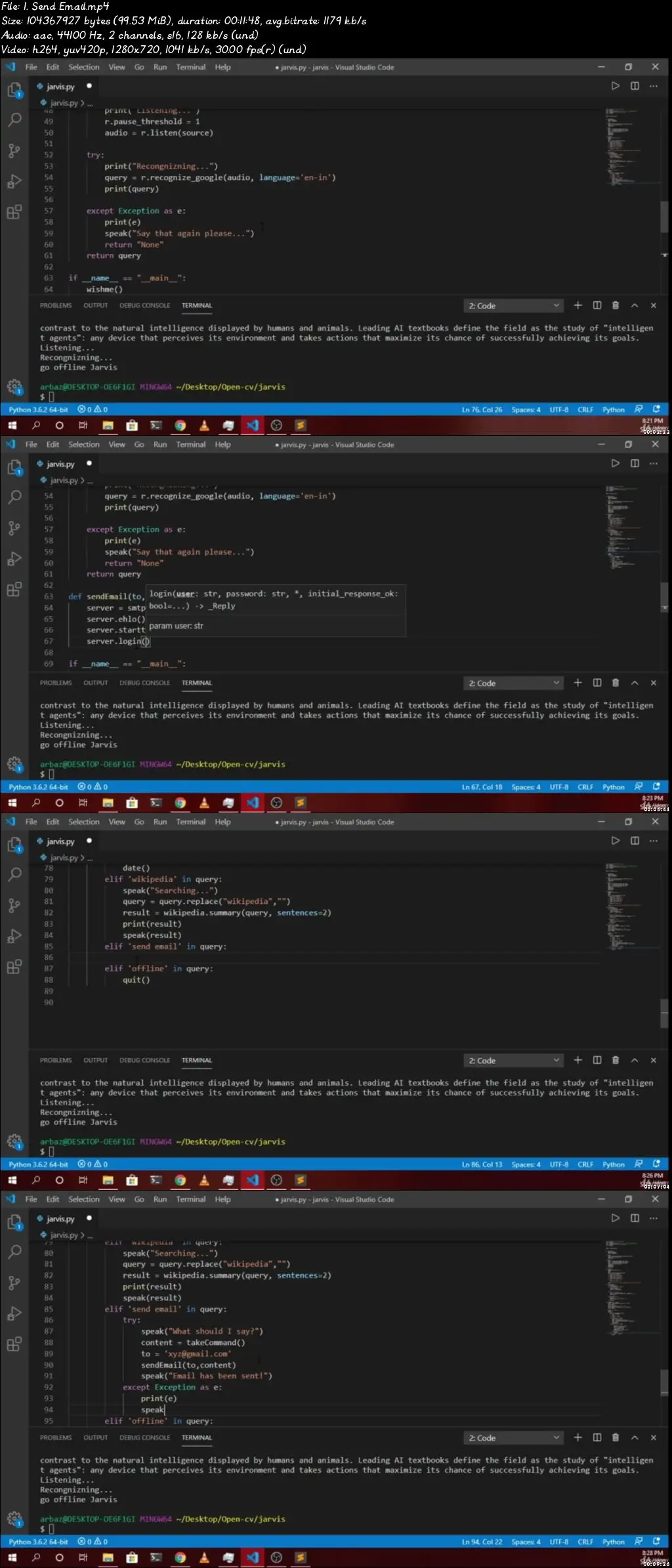 Create jarvis program - domainultra