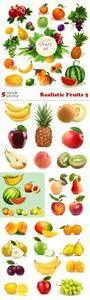 Vectors - Realistic Fruits 5