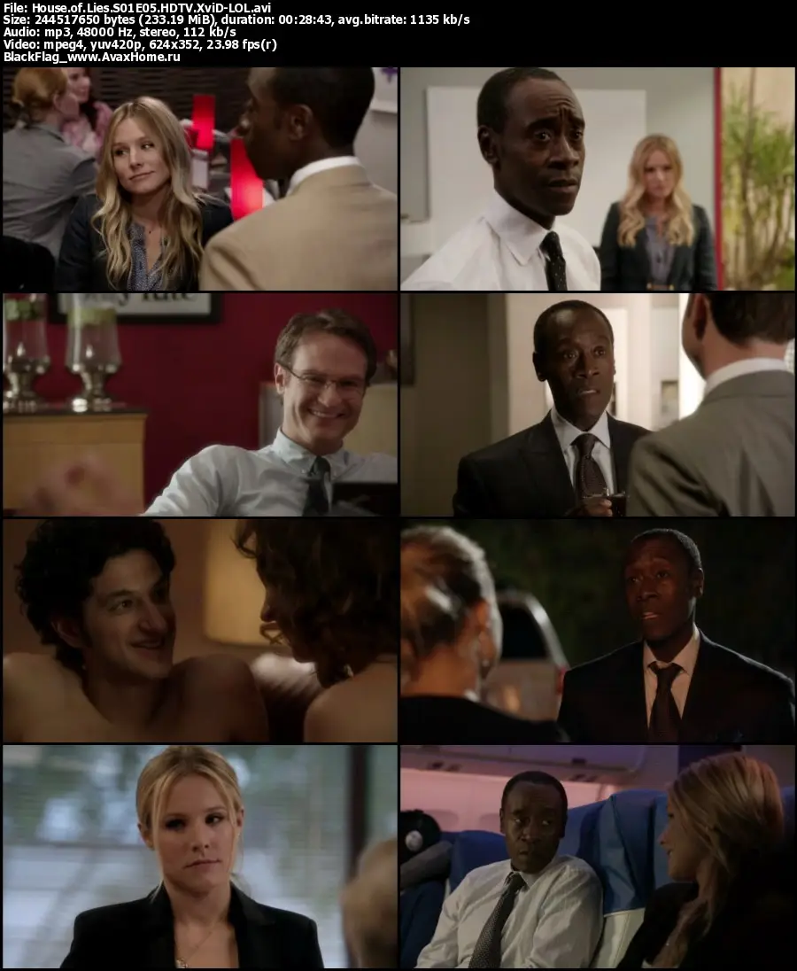 House of Lies S01E05-06 "Bareback Town" & "Our Descent Into Los Angeles"