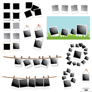 Vector - Polaroid Frames by DragonArt