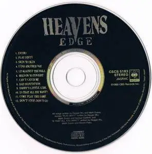 Heavens Edge - Heavens Edge (1990) {Japan 1st Press}