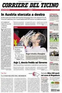 Corriere del Ticino - 16 Ottobre 2017