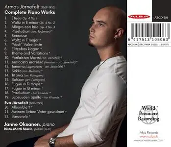 Janne Oksanen - Armas Järnefelt: Complete Piano Works (2021)