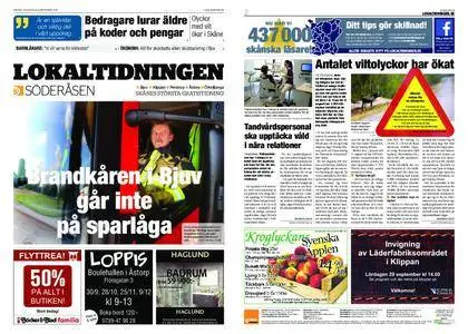 Lokaltidningen Söderåsen – 22 september 2018