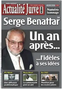 Actualité Juive 1218 - 12 au 18 Juillet 2012