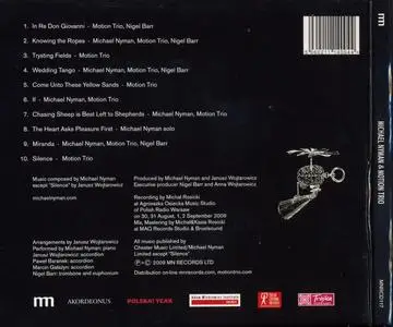 Michael Nyman & Motion Trio - Michael Nyman plus Motion Trio (2009) {MN Records ‎MNRCD117}