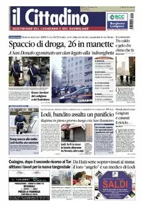 IL CITTADINO LODIGIANO E SUDMILANO 09 FEBBRAIO 2010