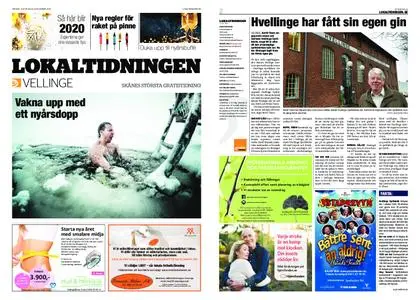 Lokaltidningen Vellinge – 28 december 2019