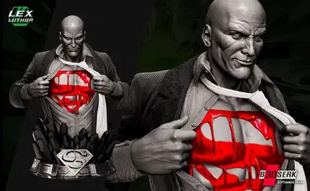 B3DSERK - Lex Luthor Bust