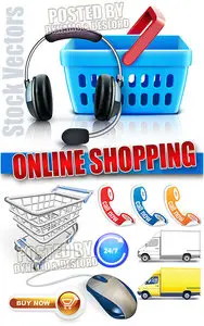 Online Shopping - Stock Vectors