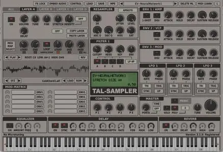 Togu Audio Line TAL-Sampler v3.2.9 MacOSX