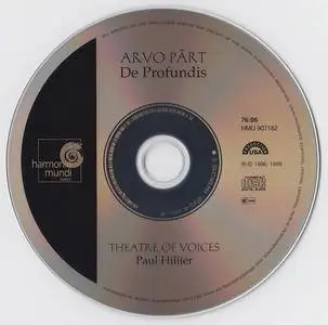 Arvo Part - De Profundis (1999) {Harmonia Mundi HMU 907182}