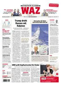 WAZ Westdeutsche Allgemeine Zeitung Essen-Postausgabe - 12. April 2018