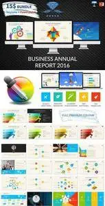 CreativeMarket - Business Annual Report 2016 Template