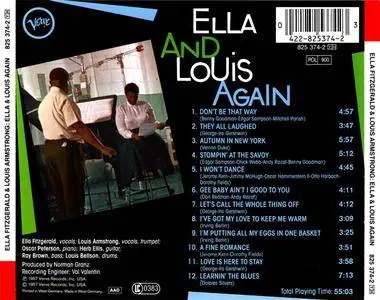 Ella Fitzgerald & Louis Armstrong -  Ella And Louis Again (1957) {1986 Verve West Germany}
