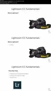 Lightroom CC Fundamentals