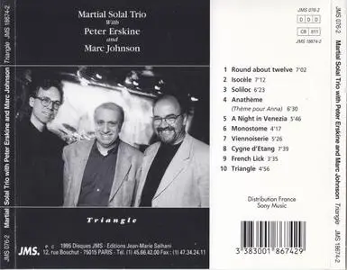 Martial Solal / Peter Erskine / Marc Johnson - Triangle (1995) {JMS}