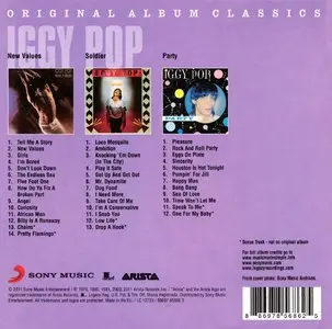 Iggy Pop - Original Album Classics 1979-1981 [3CD BoxSet] (2011) {Arista}