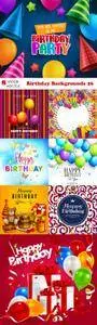 Vectors - Birthday Backgrounds 26