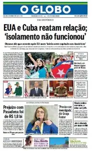 O Globo - 18 de dezembro de 2014 - Quinta