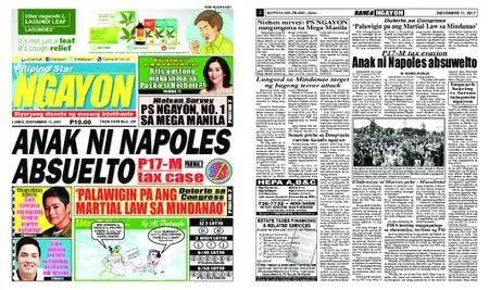 Pilipino Star Ngayon – Disyembre 11, 2017