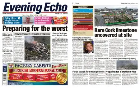 Evening Echo – January 15, 2019