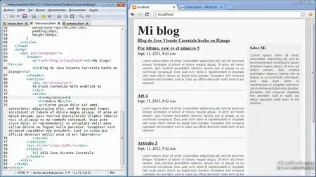 Desarrollo web con Django