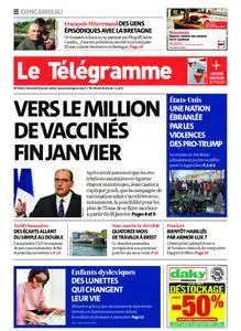 Le Télégramme Concarneau – 08 janvier 2021