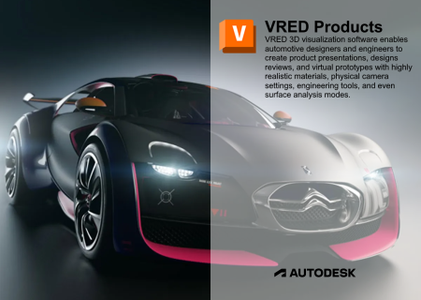 Autodesk VRED Design / Pro 2023.1.0 with Assets Manager