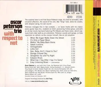 The Oscar Peterson Trio - With Respect To Nat (1966) {1998, Remastered}