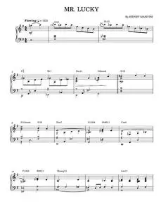 Mr lucky - Henry Mancini (Piano Solo)