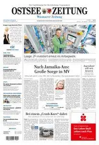 Ostsee Zeitung Wismar - 21. November 2017