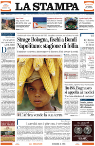 La Stampa 3 Agosto 2009